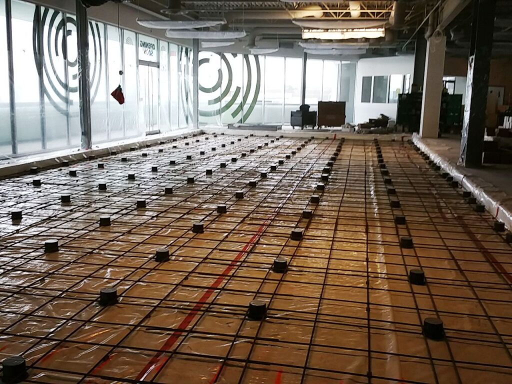 Acoustic floating floor UAE