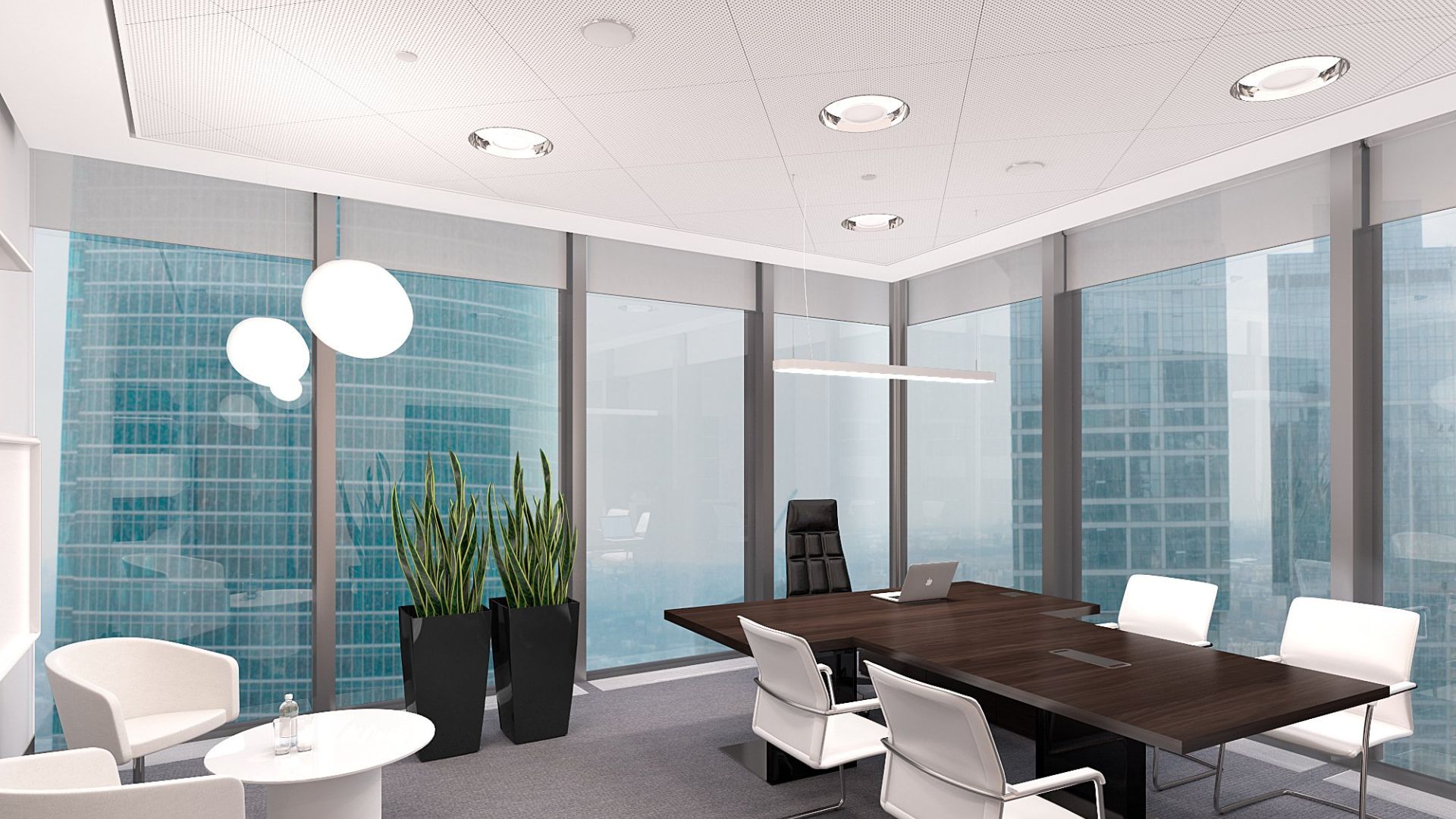 How Acoustic Ceiling Tiles Enhance Workplace Productivity