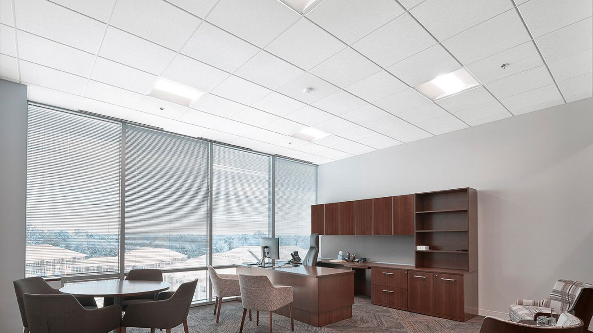 How Acoustic Ceiling Tiles Enhance Workplace Productivity