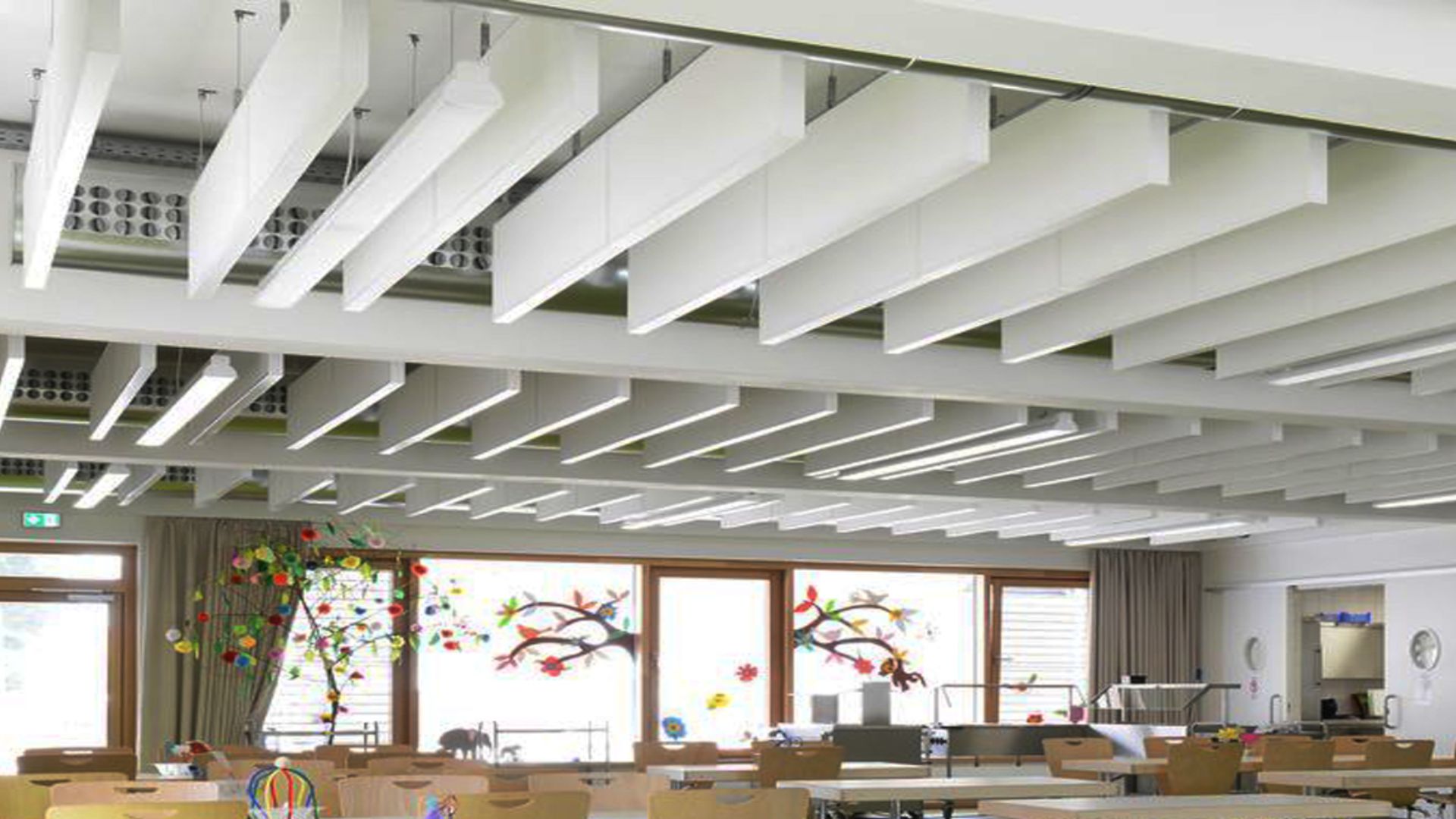 Why Should Restaurants Consider Acoustic Baffle Ceilings