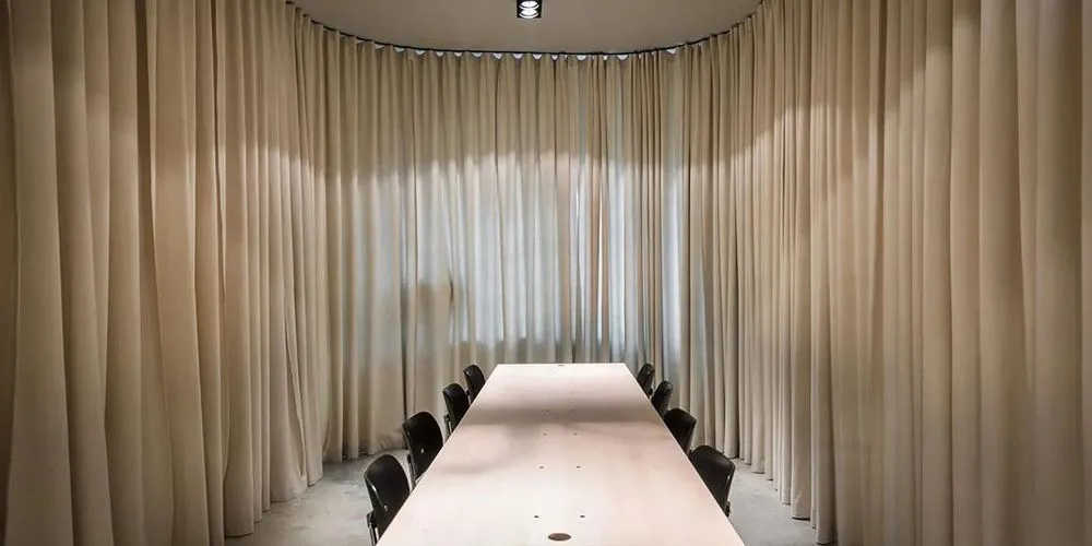 Applications of Acoustic Curtains-office