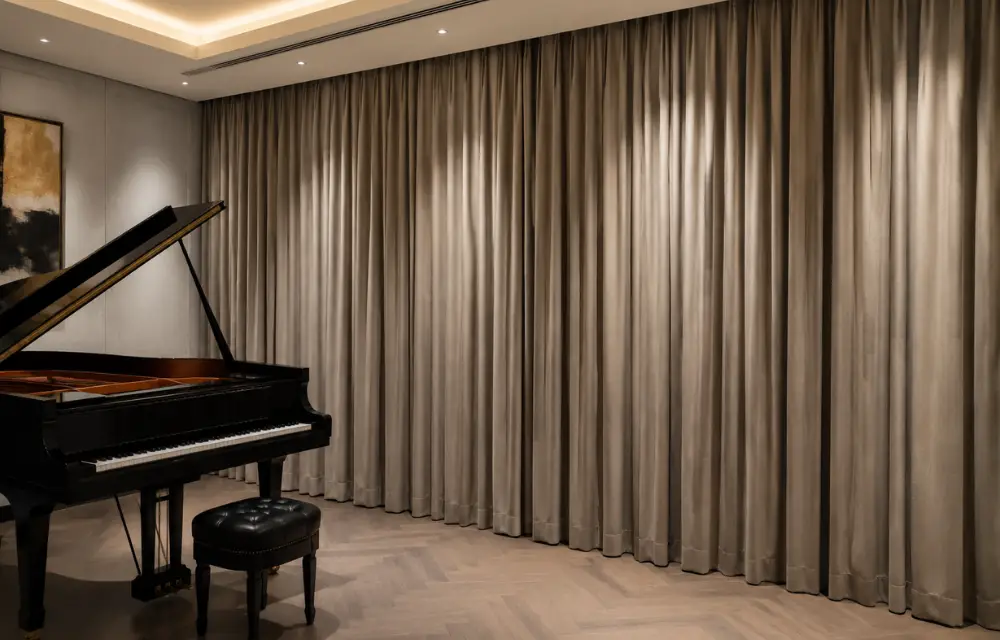 Key Features of High-Quality Acoustic Curtains