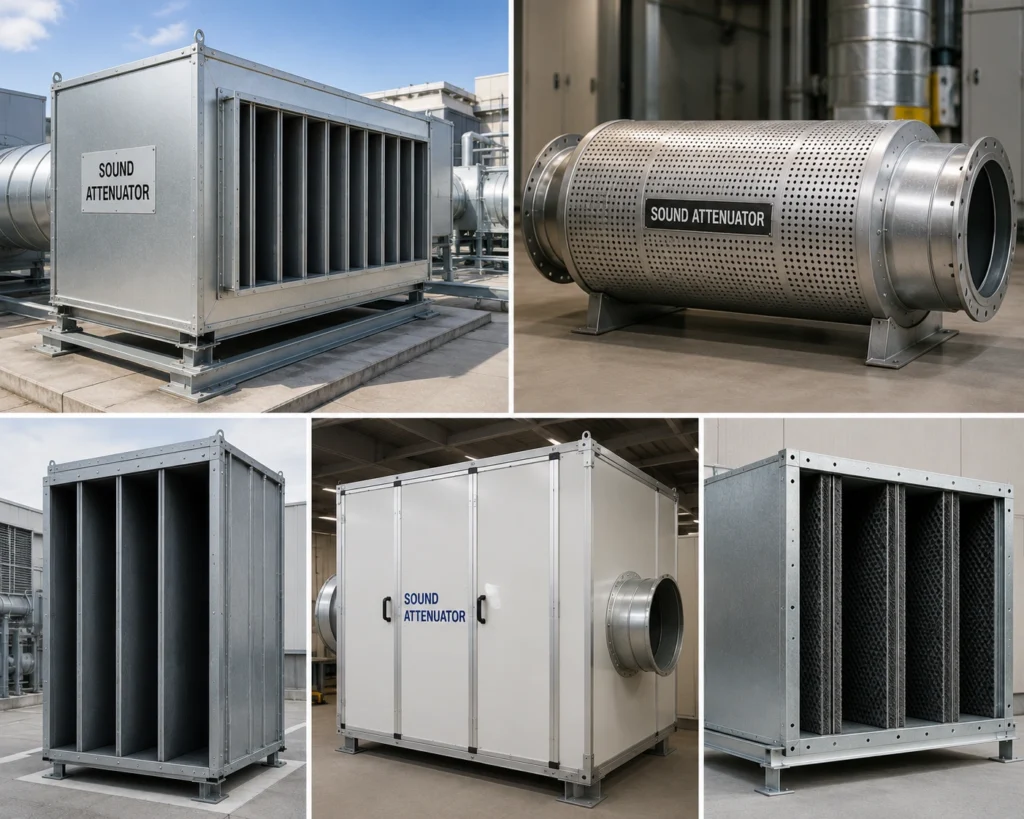 Sound Attenuator Guide UAE: Controlling HVAC & Industrial Noise